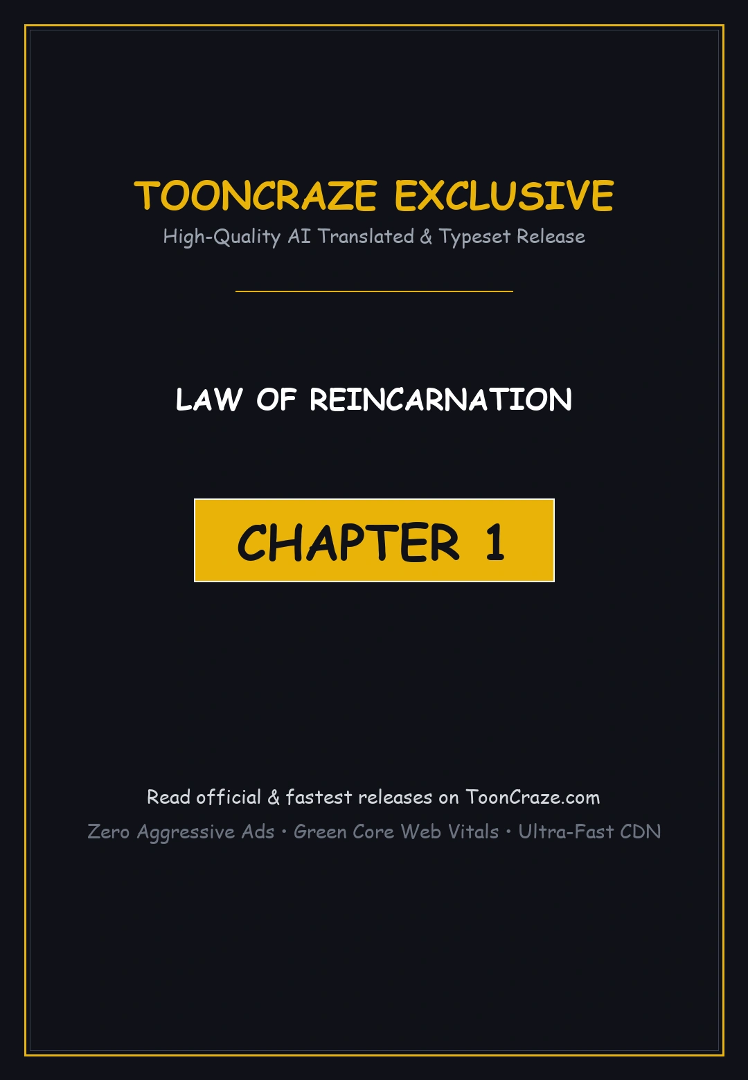 Law Of Reincarnation Chapter 1 - Page 1