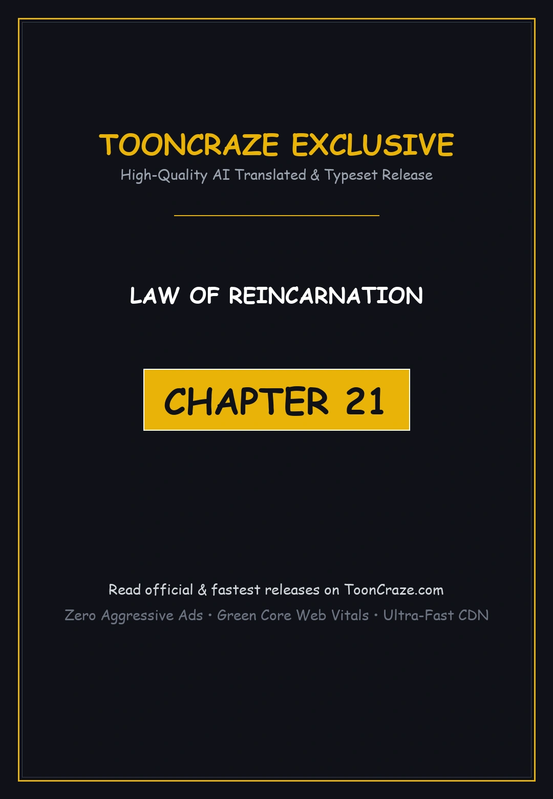 Law Of Reincarnation Chapter 21 - Page 1