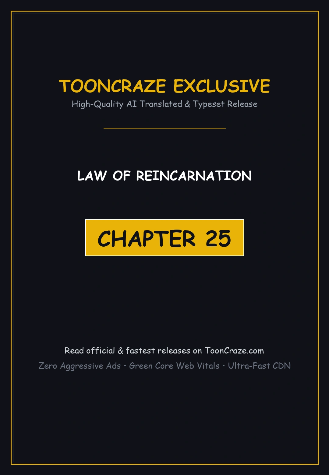 Law Of Reincarnation Chapter 25 - Page 1
