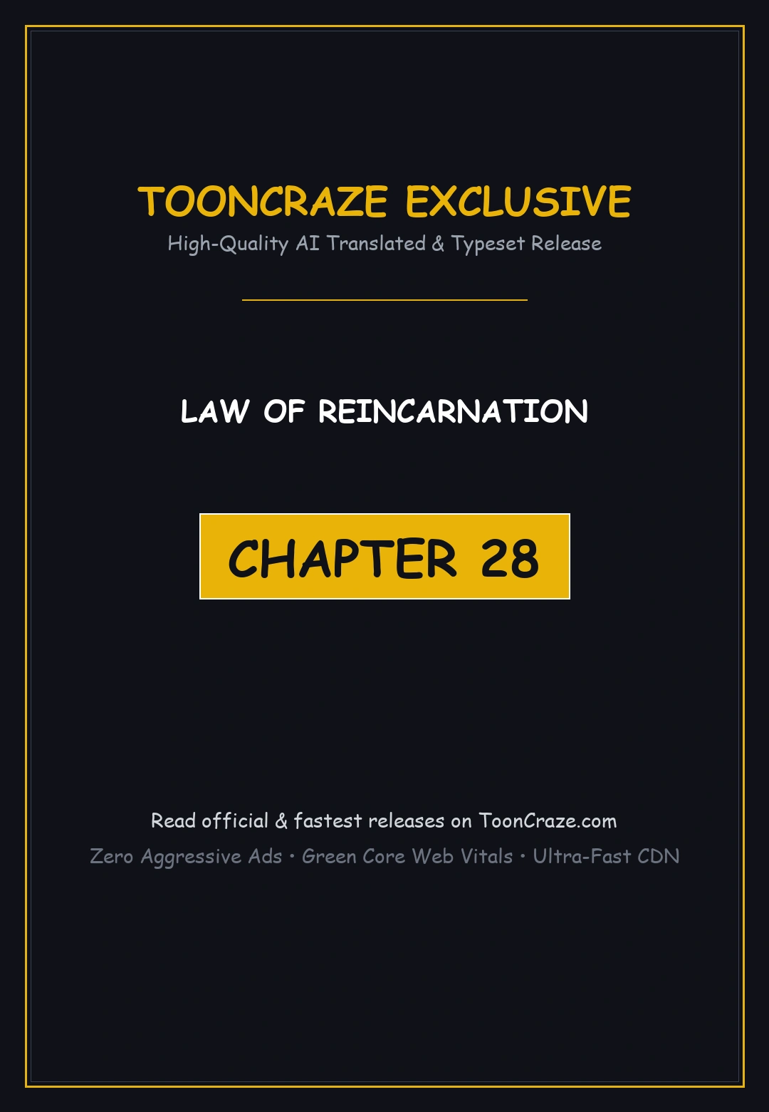 Law Of Reincarnation Chapter 28 - Page 1