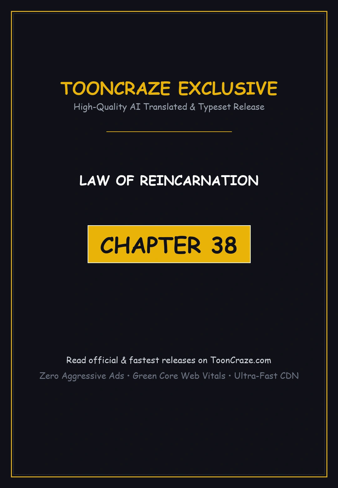 Law Of Reincarnation Chapter 38 - Page 1