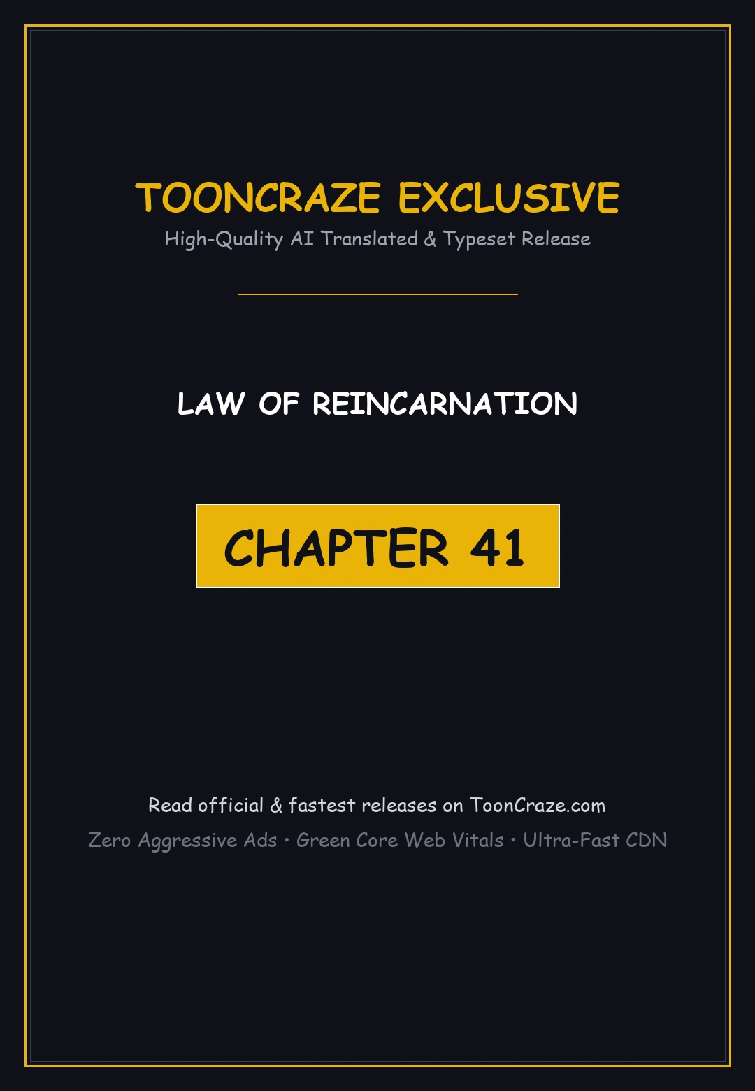 Law Of Reincarnation Chapter 41 - Page 1