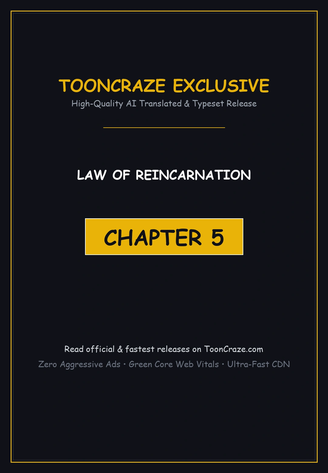 Law Of Reincarnation Chapter 5 - Page 1