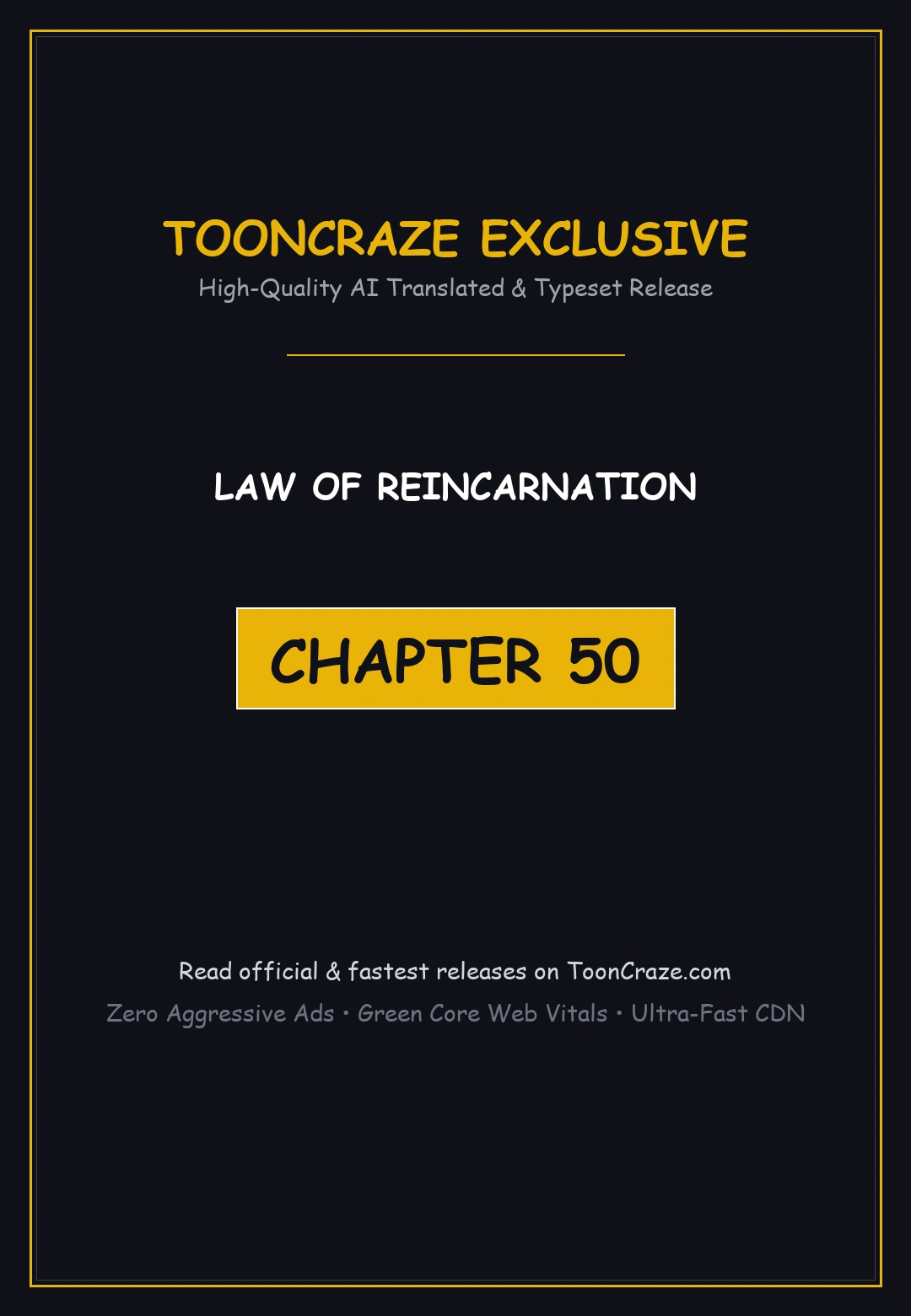 Law Of Reincarnation Chapter 50 - Page 1