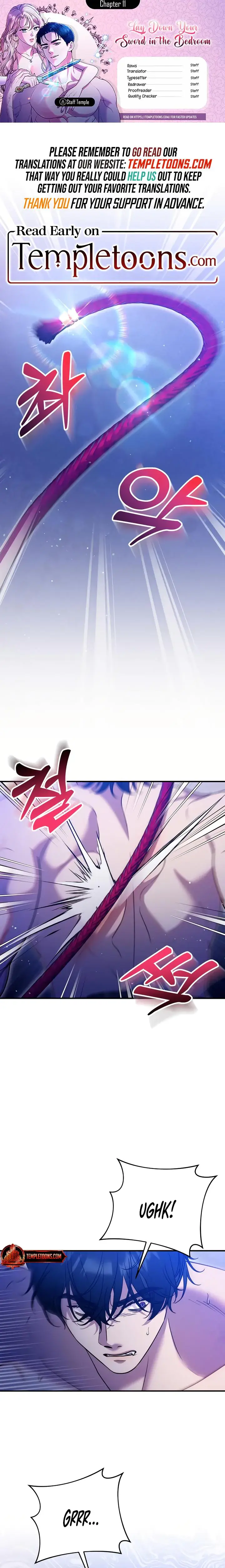 Lay Down Your Sword In The Bedroom Chapter 11 - Page 1