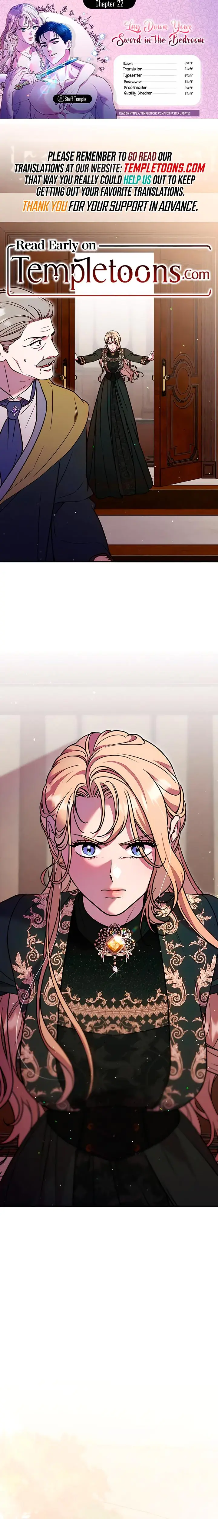 Lay Down Your Sword In The Bedroom Chapter 22 - Page 1