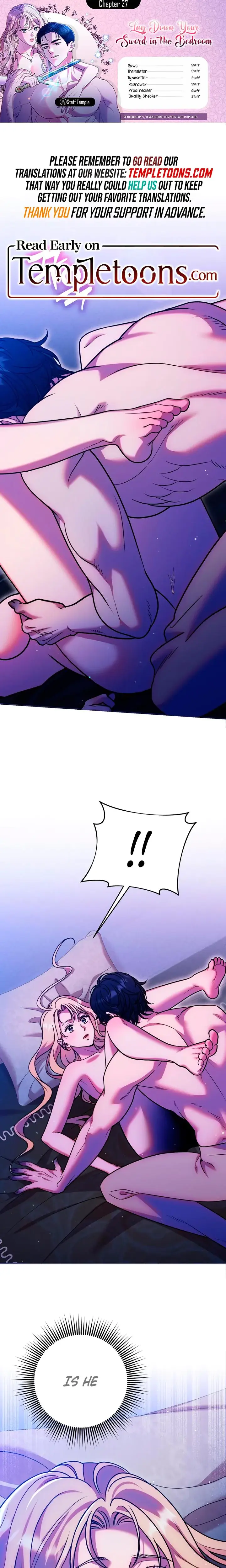 Lay Down Your Sword In The Bedroom Chapter 27 - Page 1