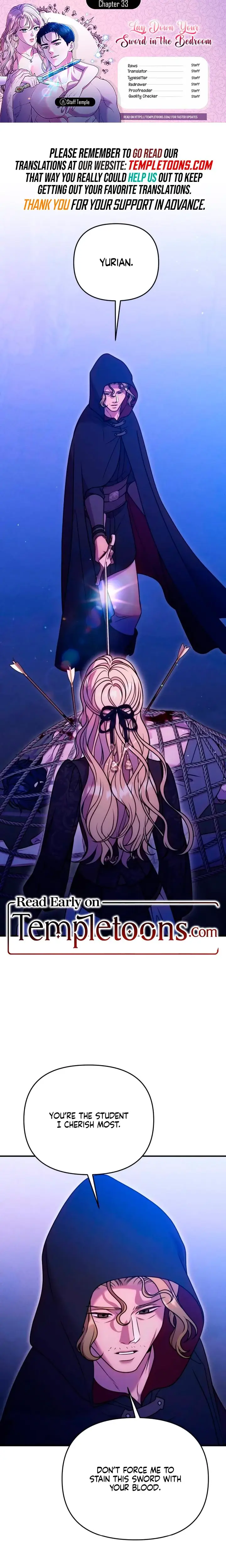 Lay Down Your Sword In The Bedroom Chapter 33 - Page 1