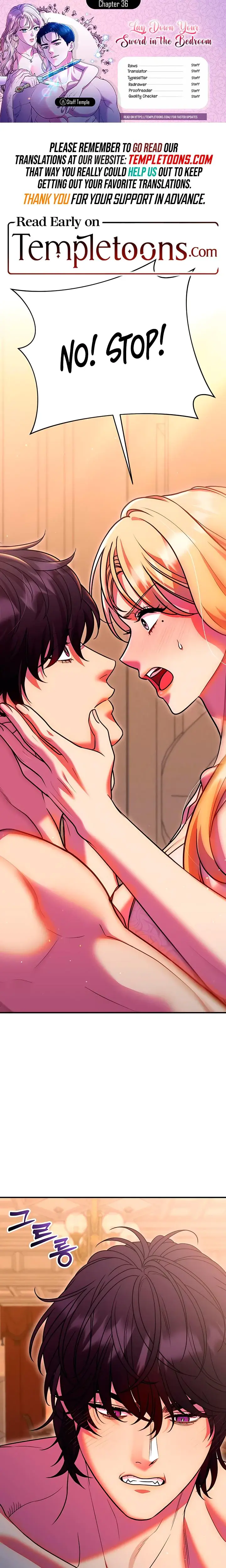 Lay Down Your Sword In The Bedroom Chapter 36 - Page 1