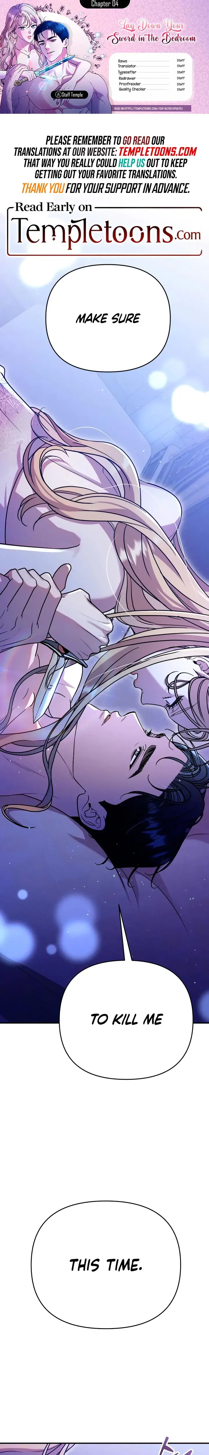 Lay Down Your Sword In The Bedroom Chapter 4 - Page 1