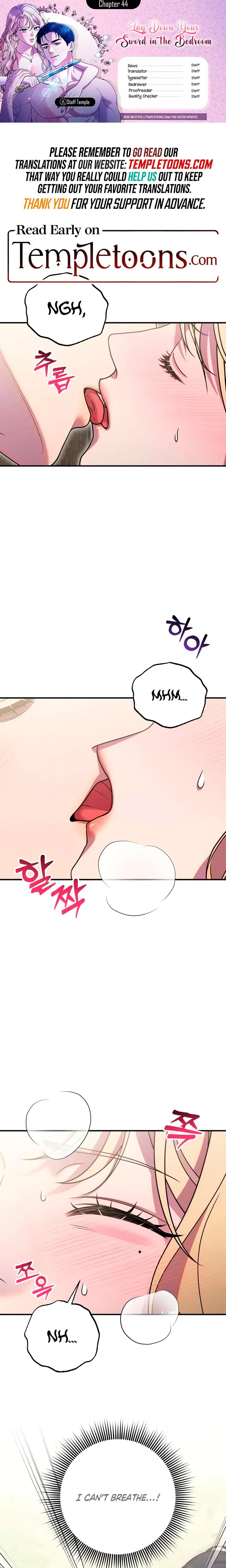 Lay Down Your Sword In The Bedroom Chapter 44 - Page 1