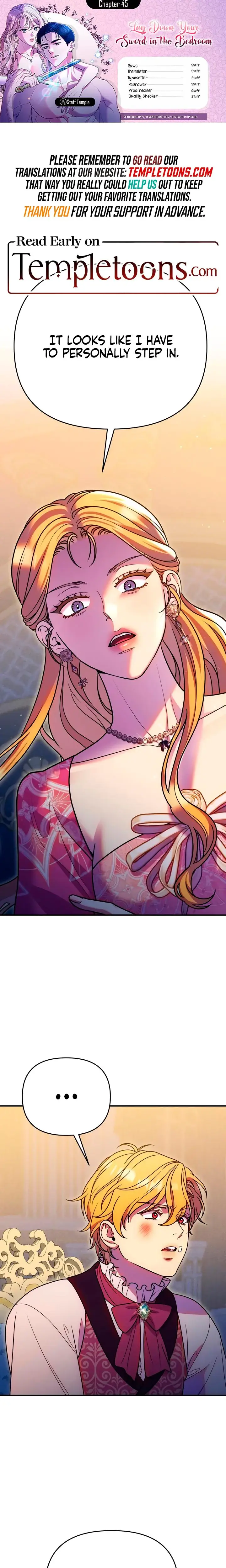Lay Down Your Sword In The Bedroom Chapter 45 - Page 1