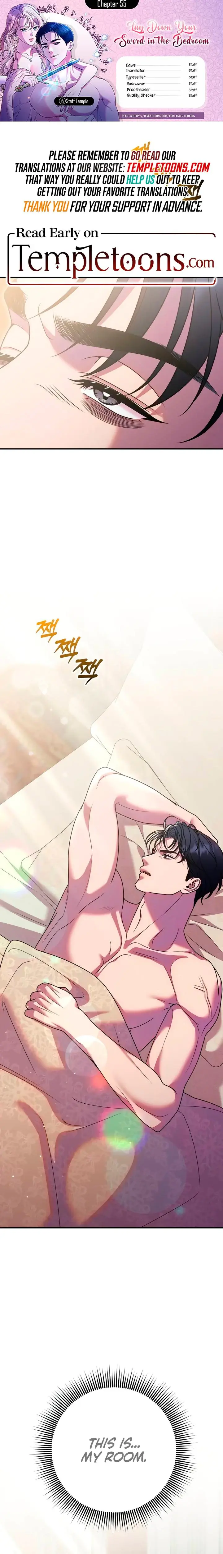 Lay Down Your Sword In The Bedroom Chapter 55 - Page 1