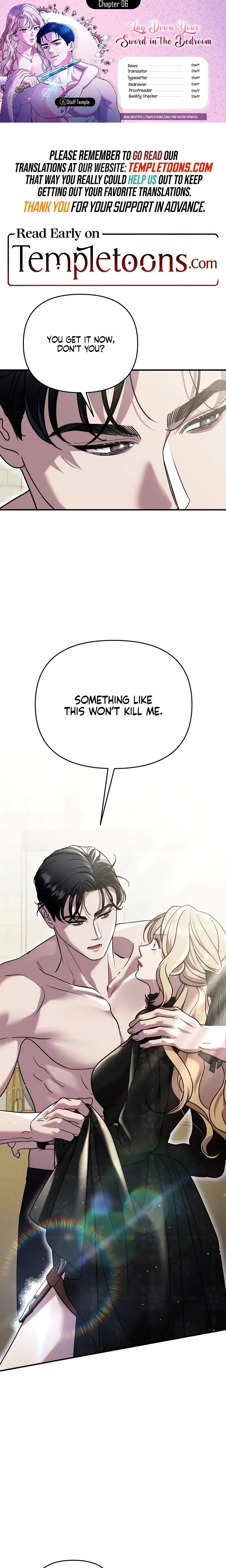 Lay Down Your Sword In The Bedroom Chapter 6 - Page 1