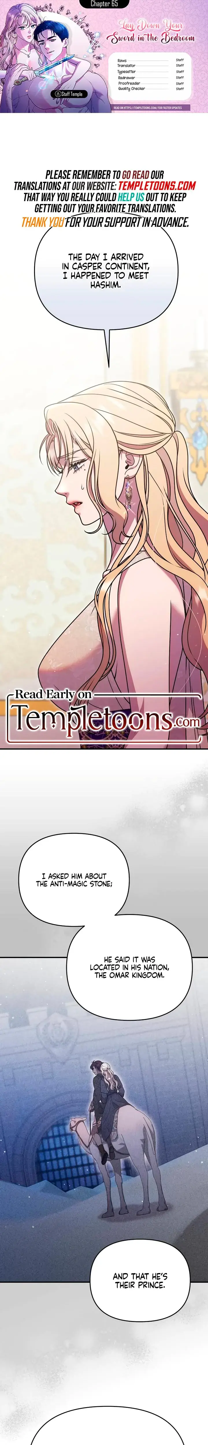 Lay Down Your Sword In The Bedroom Chapter 65 - Page 1
