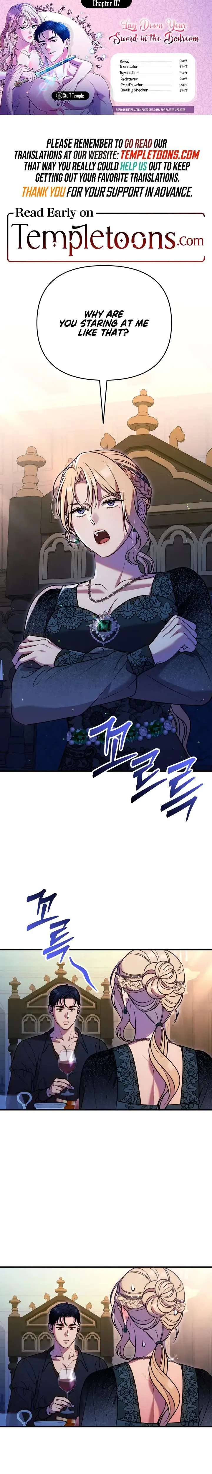 Lay Down Your Sword In The Bedroom Chapter 7 - Page 1