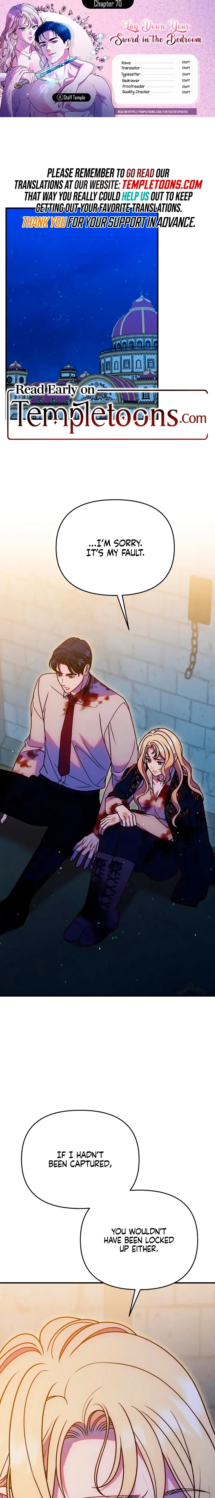 Lay Down Your Sword In The Bedroom Chapter 70 - Page 1