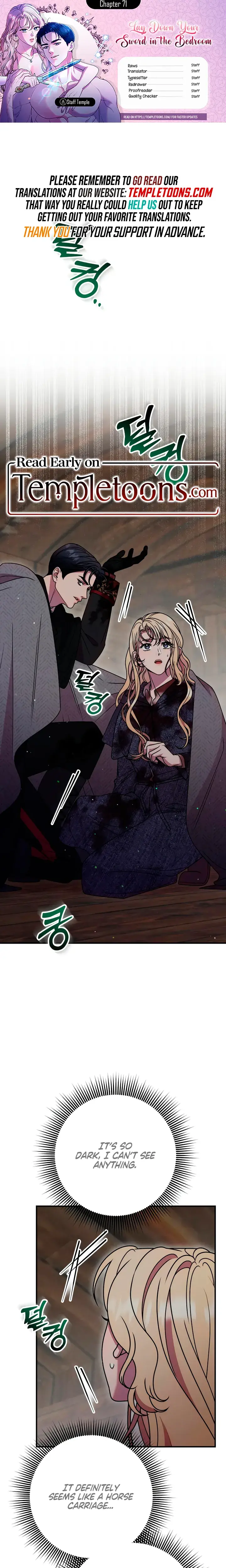 Lay Down Your Sword In The Bedroom Chapter 71 - Page 1