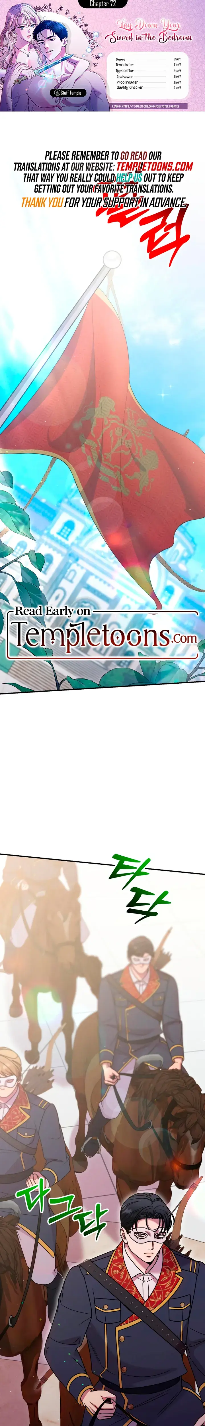 Lay Down Your Sword In The Bedroom Chapter 72 - Page 1