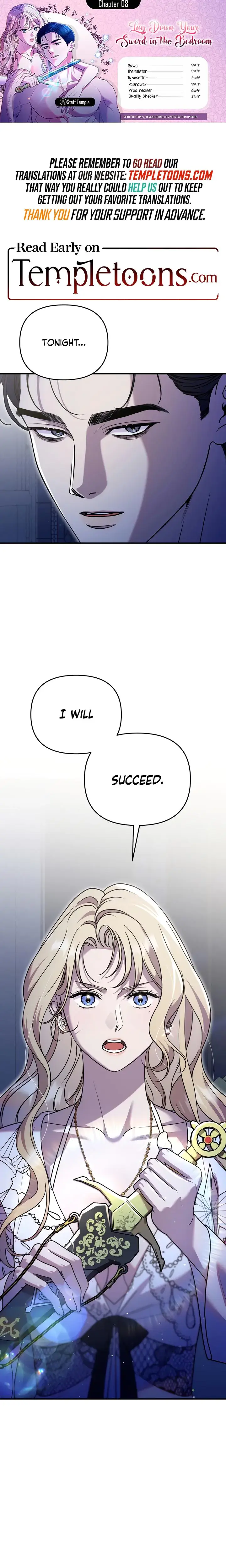 Lay Down Your Sword In The Bedroom Chapter 8 - Page 1