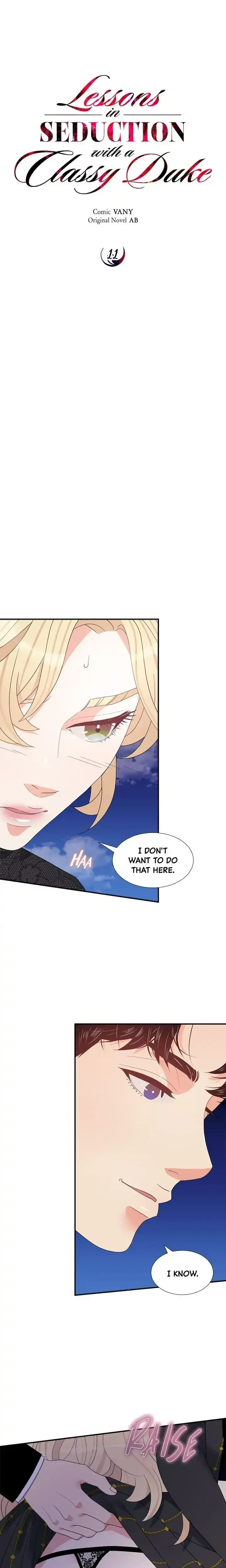 Lessons In Seduction With A Classy Duke Chapter 11 - Page 3