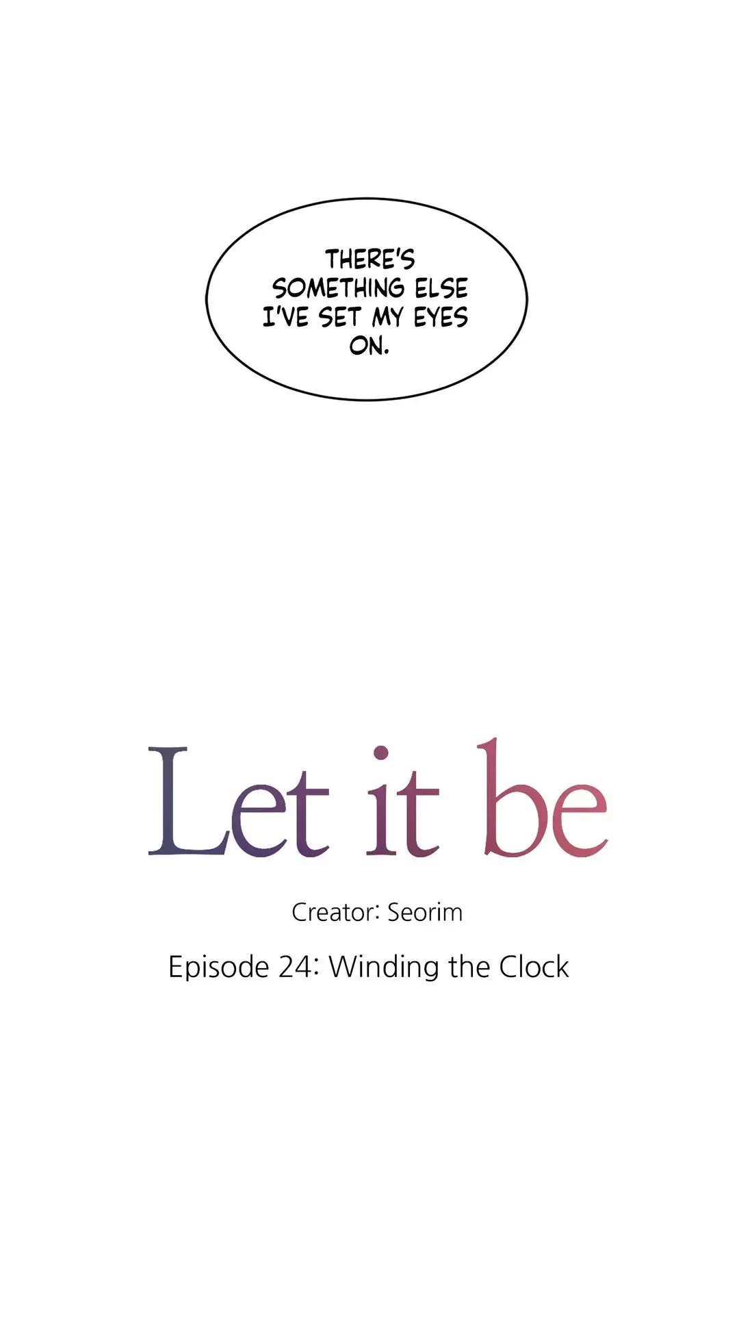 Let It Be Chapter 24 - Page 7