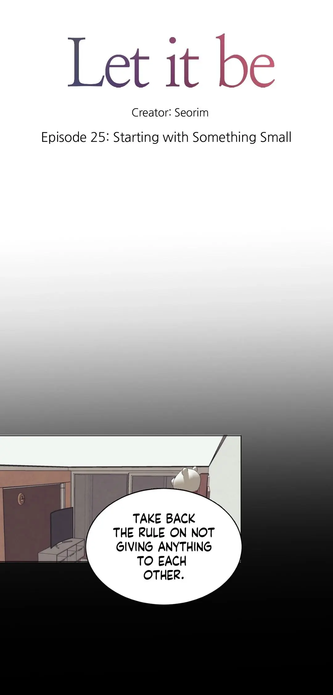 Let It Be Chapter 25 - Page 24