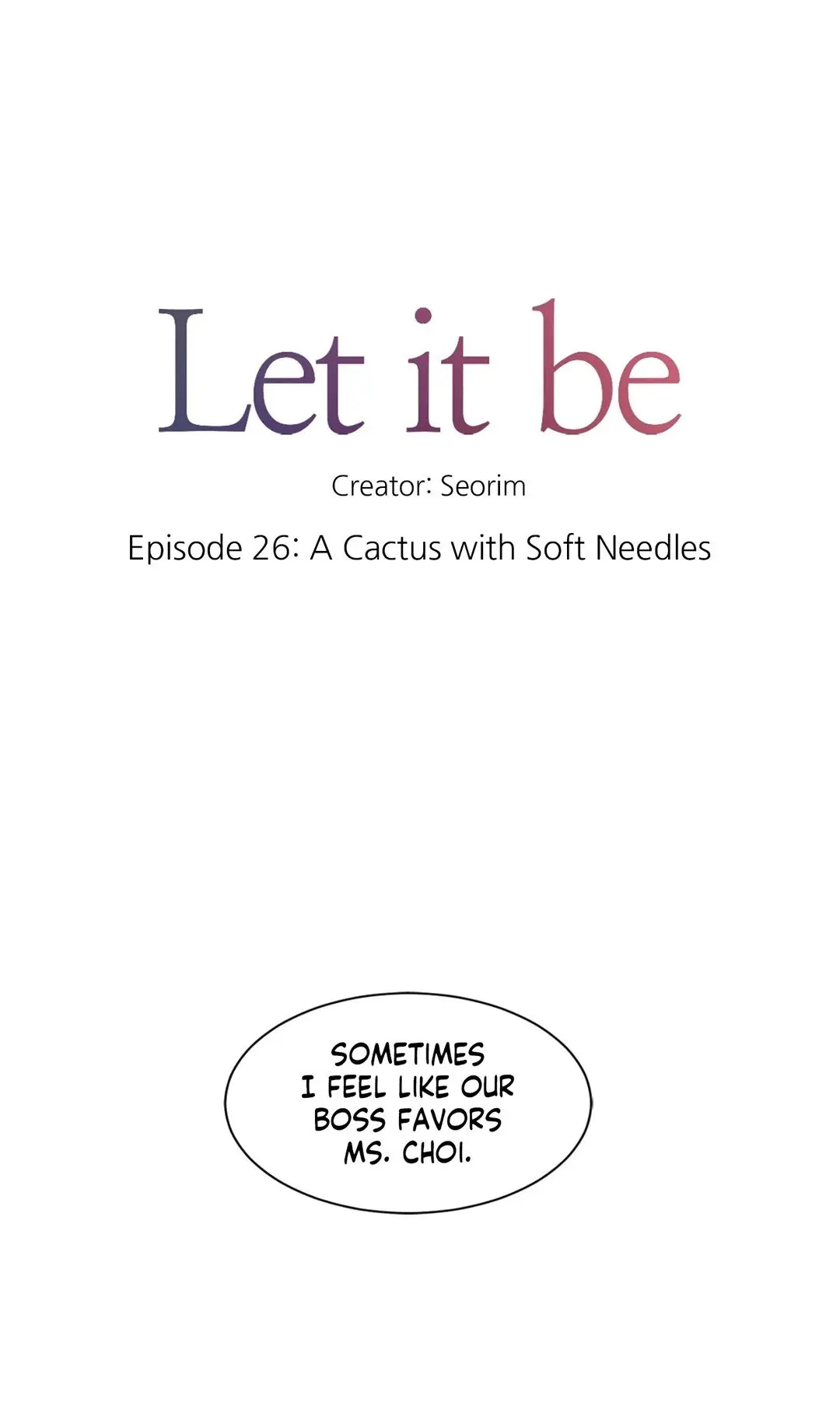 Let It Be Chapter 26 - Page 4