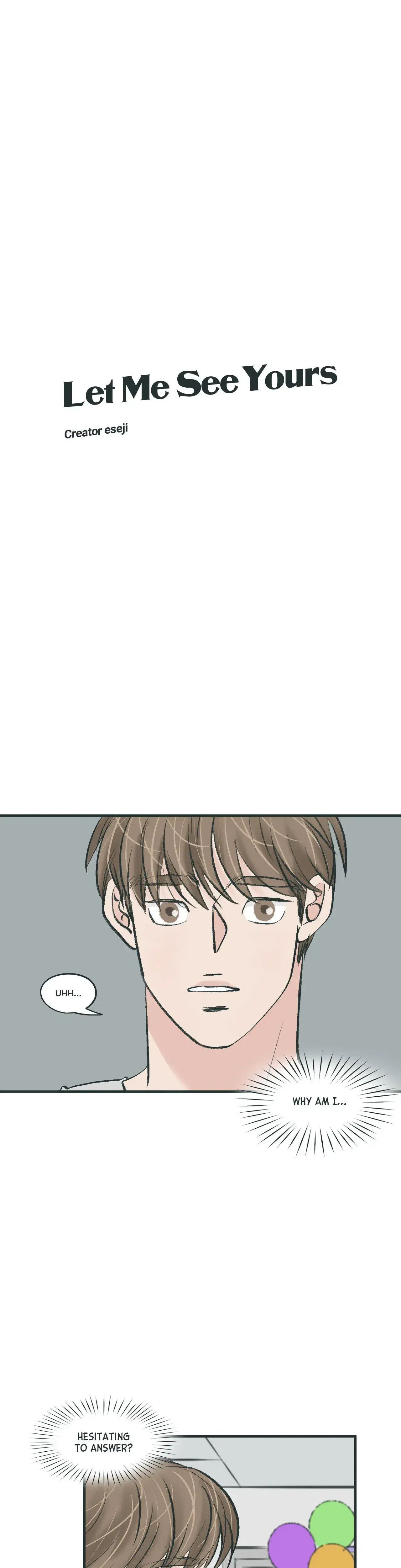 Let Me See Yours Chapter 13 - Page 1