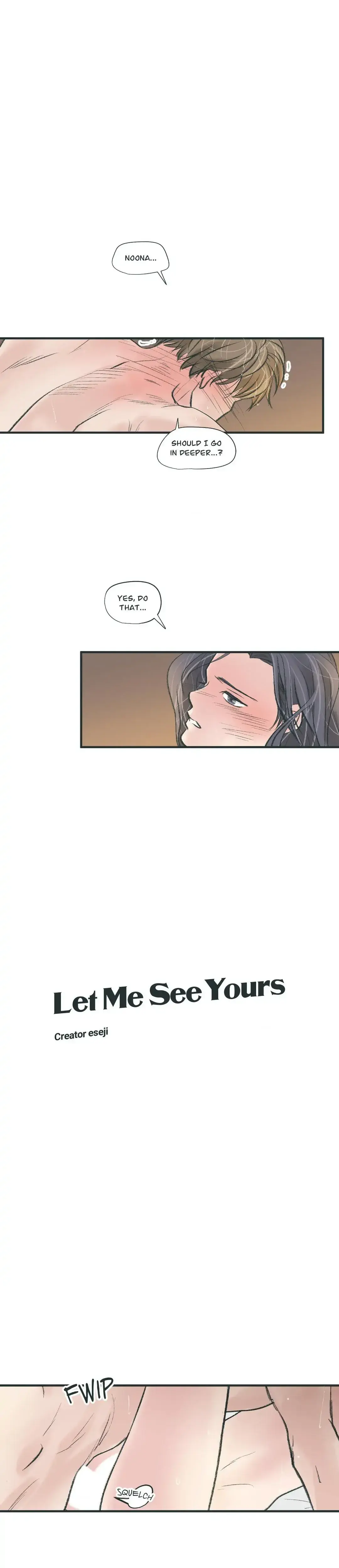 Let Me See Yours Chapter 9 - Page 1