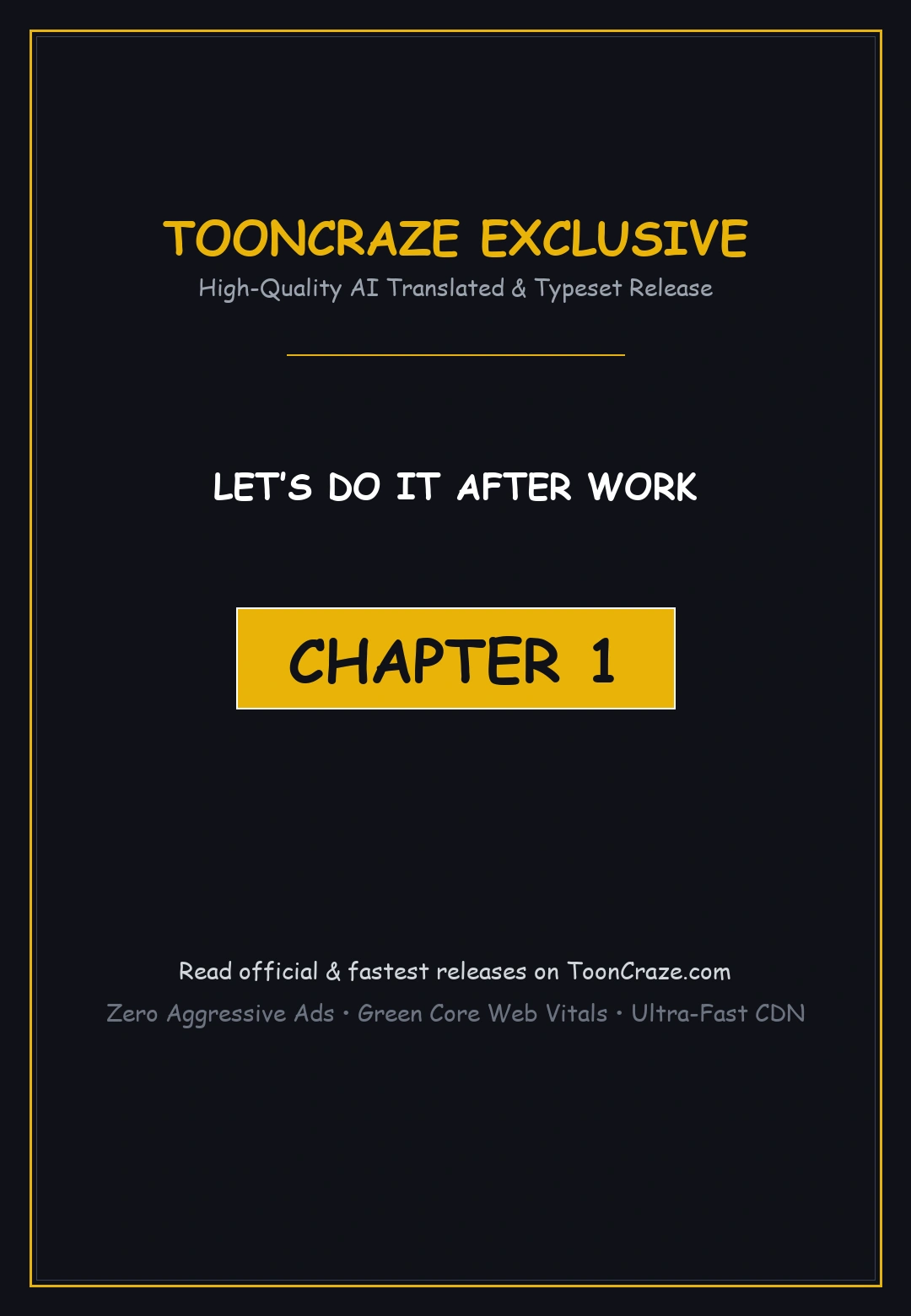 Lets Do It After Work Chapter 1 - Page 1