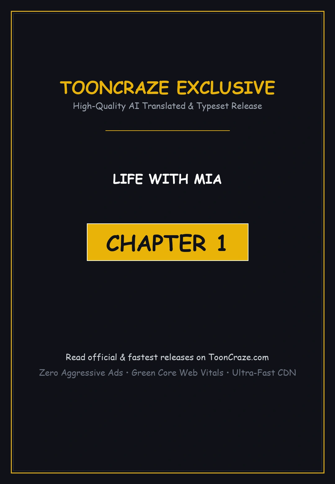 Life With Mia Chapter 1 - Page 1
