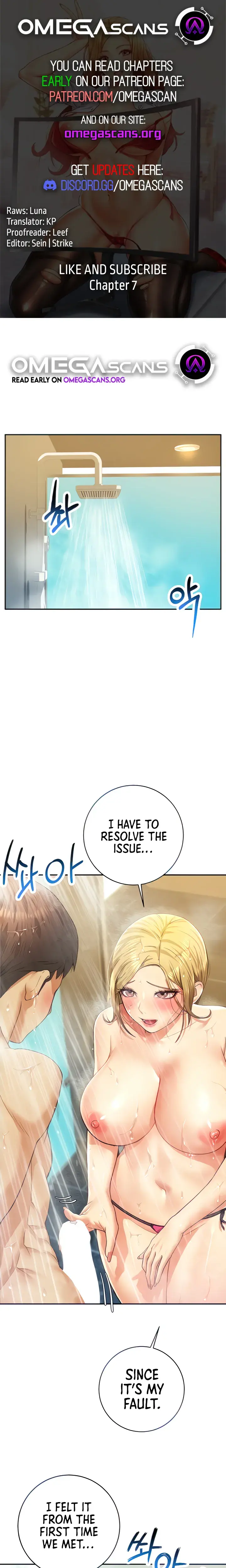 Like And Subscribe Chapter 7 - Page 1