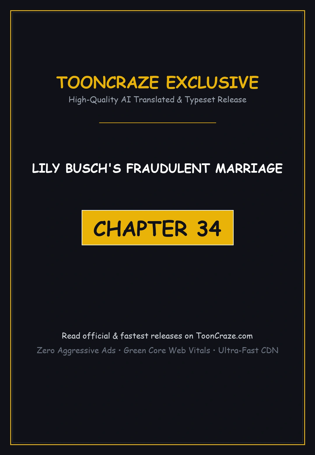 Lily Buschs Fraudulent Marriage Chapter 34 - Page 1