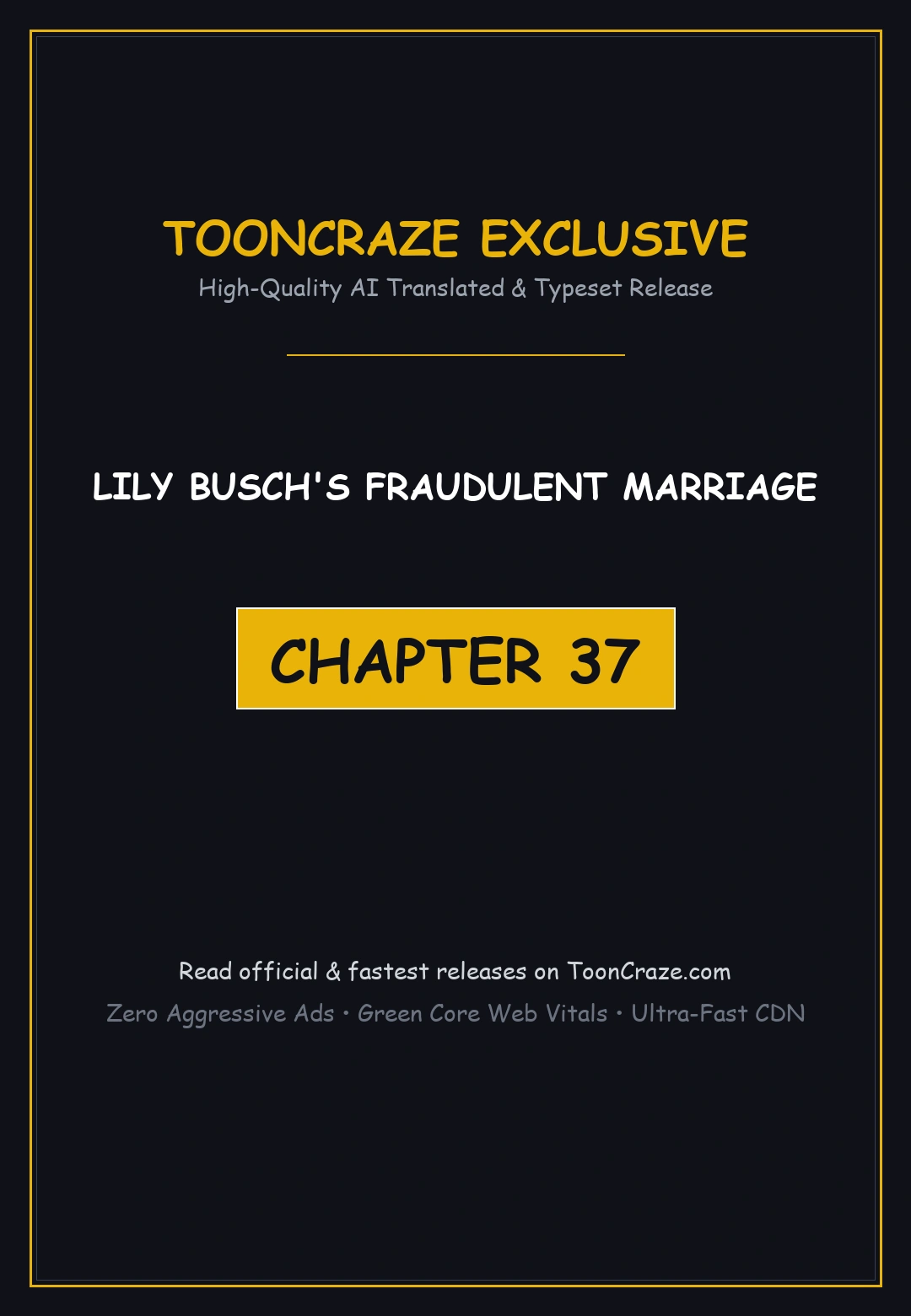 Lily Buschs Fraudulent Marriage Chapter 37 - Page 1