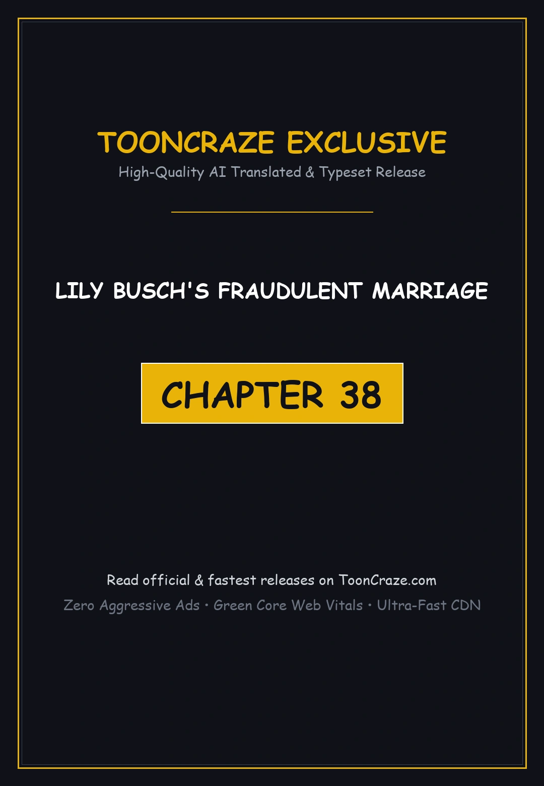 Lily Buschs Fraudulent Marriage Chapter 38 - Page 1