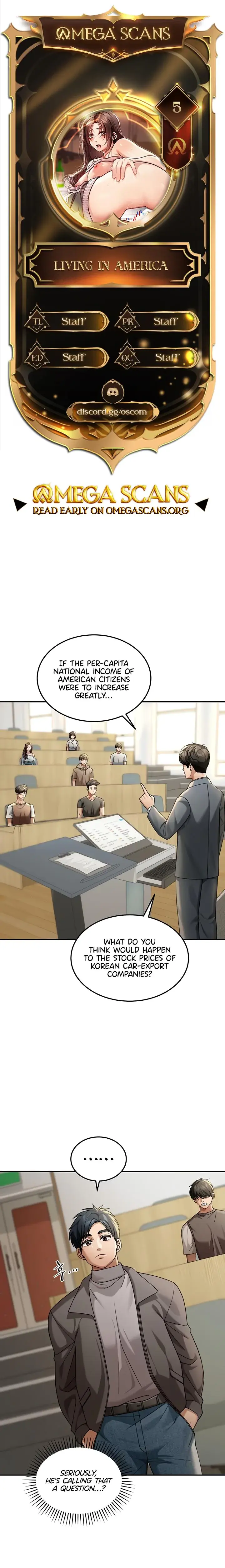 Living In America Chapter 5 - Page 1