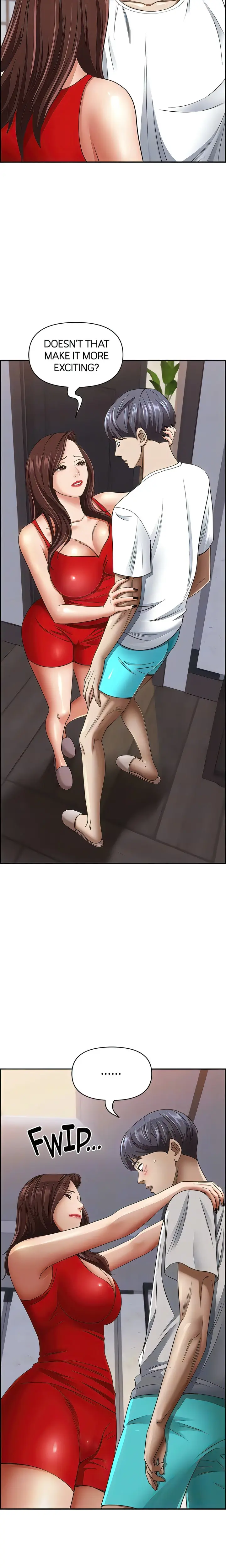Living With A Milf Manhwa Ahaabc Chapter 102 - Page 14