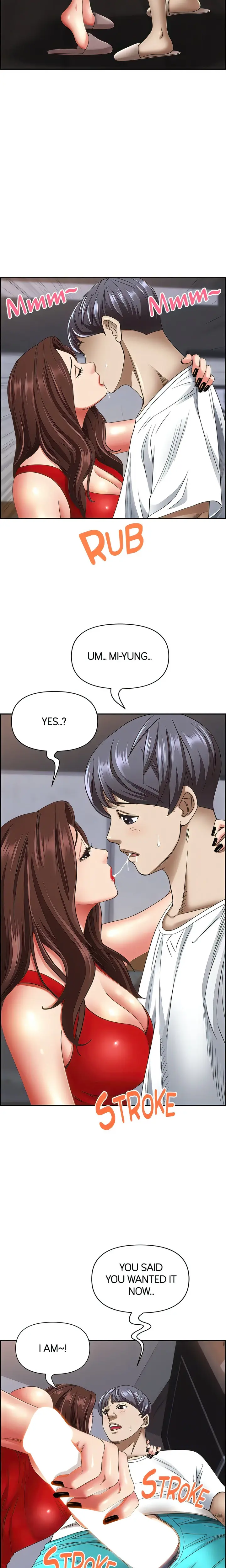 Living With A Milf Manhwa Ahaabc Chapter 103 - Page 4