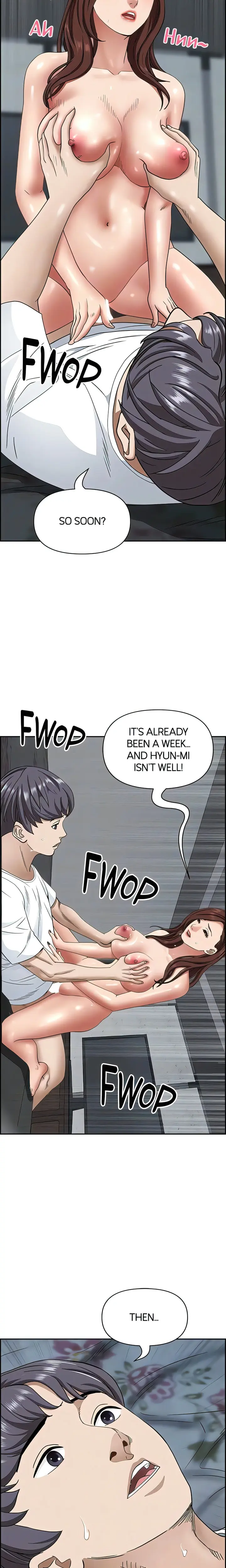 Living With A Milf Manhwa Ahaabc Chapter 104 - Page 14