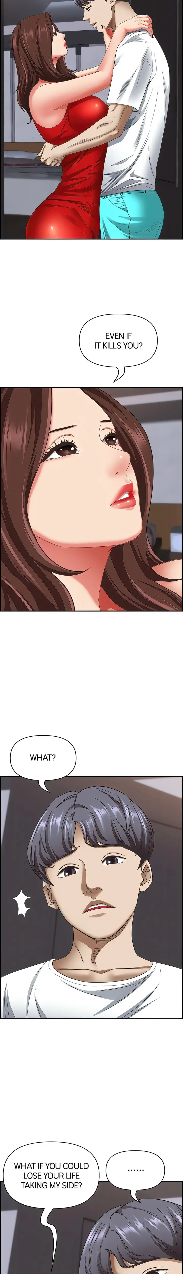Living With A Milf Manhwa Ahaabc Chapter 105 - Page 20