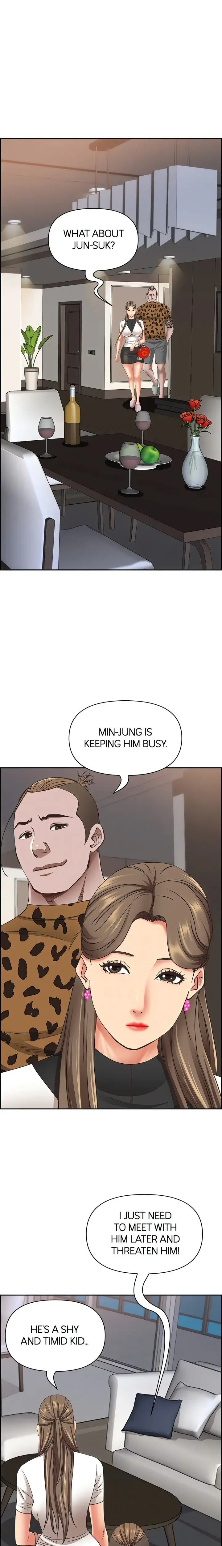 Living With A Milf Manhwa Ahaabc Chapter 107 - Page 12