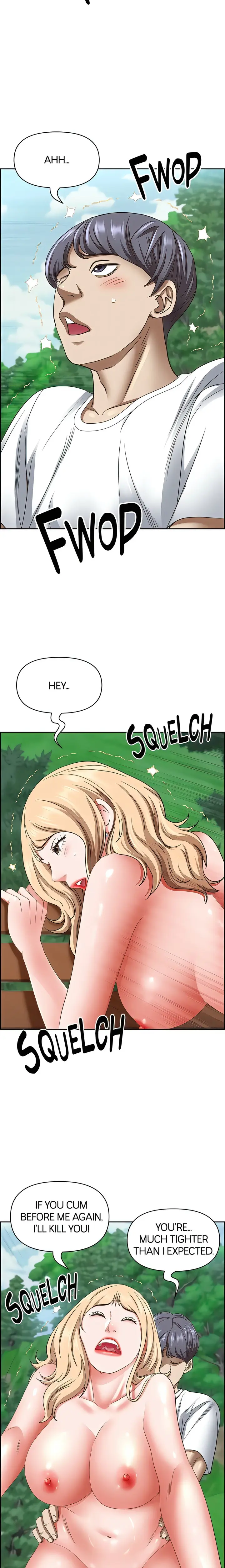 Living With A Milf Manhwa Ahaabc Chapter 110 - Page 17