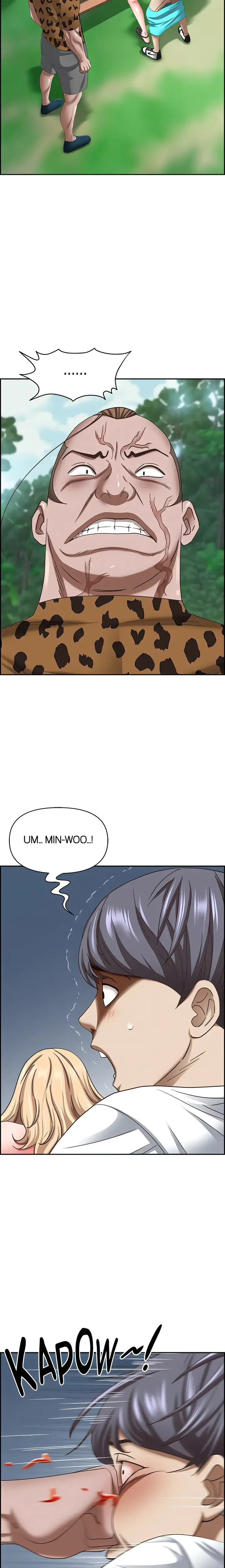 Living With A Milf Manhwa Ahaabc Chapter 110 - Page 21