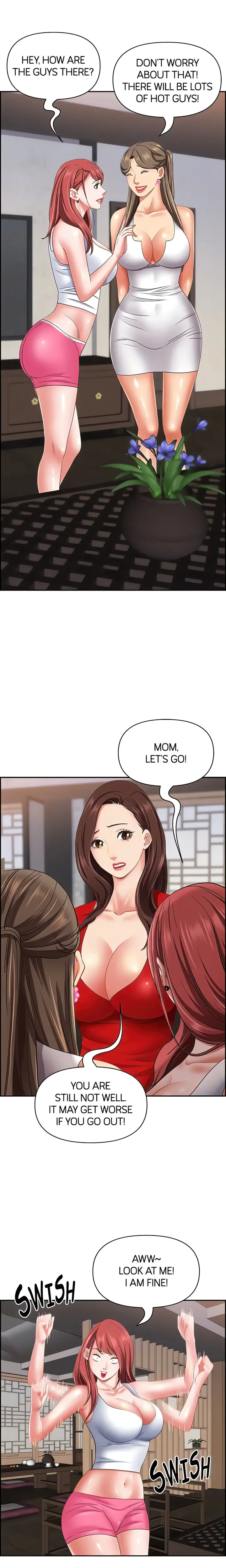 Living With A Milf Manhwa Ahaabc Chapter 110 - Page 8