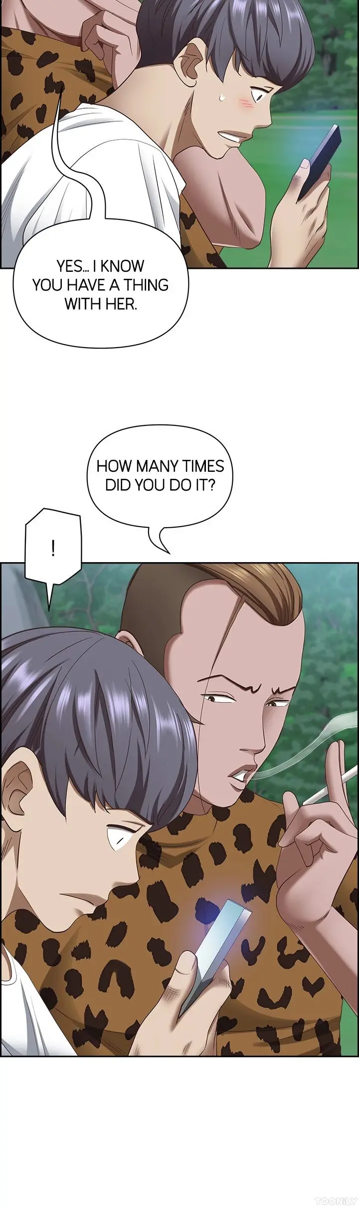 Living With A Milf Manhwa Ahaabc Chapter 111 - Page 27