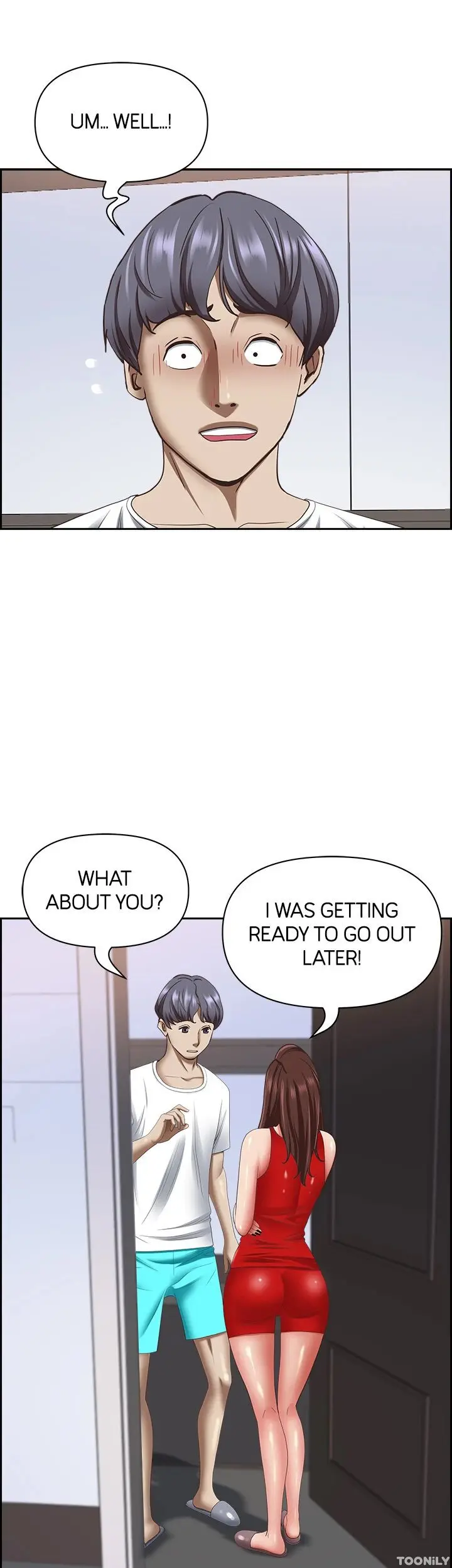 Living With A Milf Manhwa Ahaabc Chapter 111 - Page 49