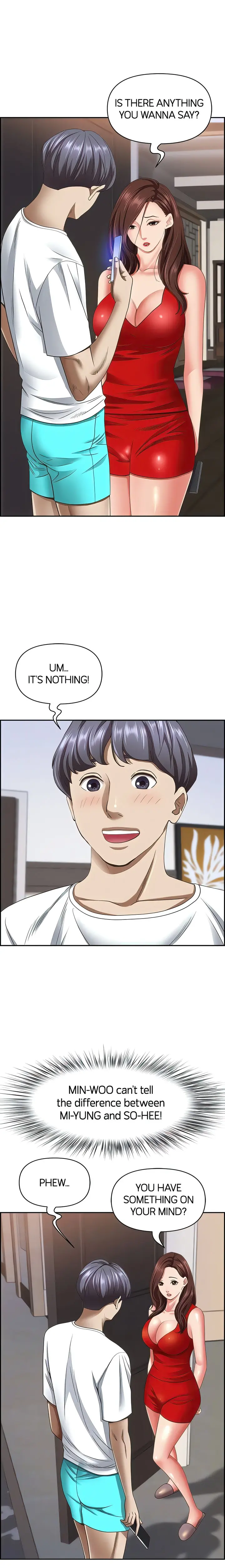 Living With A Milf Manhwa Ahaabc Chapter 112 - Page 4