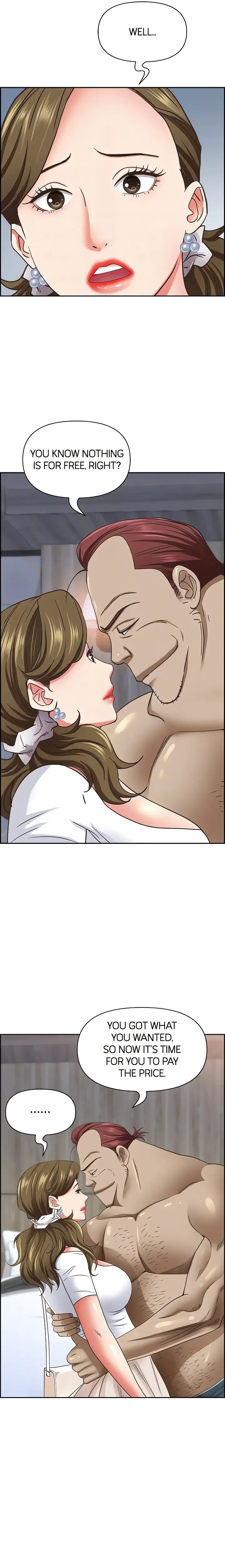 Living With A Milf Manhwa Ahaabc Chapter 113 - Page 16