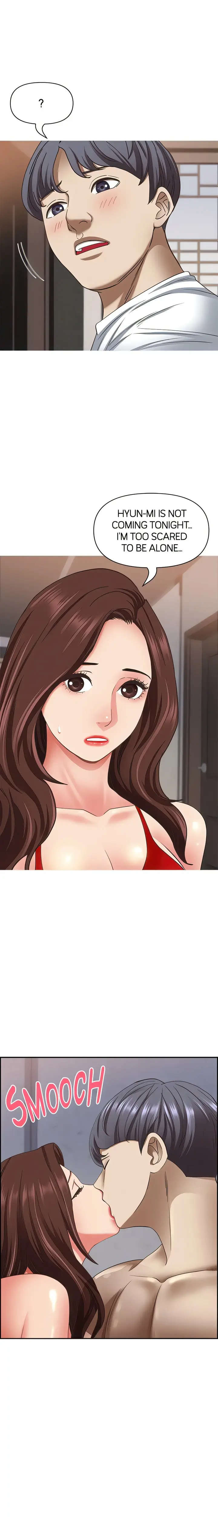 Living With A Milf Manhwa Ahaabc Chapter 117 - Page 10